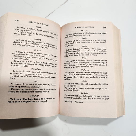 The Dictionary of Dreams by Gustavus Hindman Miller - Picture 3 of 3